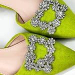 Ballerinas 23106-2 Grün Mei