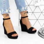 Sandalen auf der 2HXS23 -Plattform schwarz | Mei