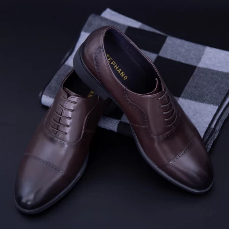 Herrenschuhe F066-023 Bronze Stephano
