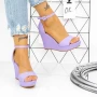 Sandalen auf der 2HXS23 -Plattform lila Mei