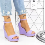 Sandalen auf der 2HXS23 -Plattform lila Mei