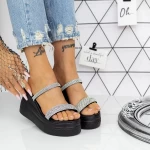 Hausschuhe auf der 2xn7 Plattform Black | Mei