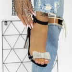 Sandalen mit dicken Absätzen 2xkk51 schwarz | Mei