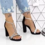 Sandalen mit dicken Absätzen 2xkk53 schwarz | Mei