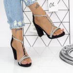 Sandalen mit dicken Absätzen 2xkk53 schwarz | Mei