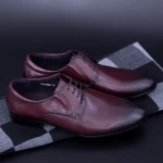 Herrenschuhe 003-833 Kirsche Stephano