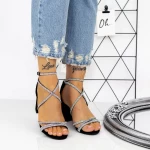 Sandalen mit dicken Absätzen 2xkk55 schwarz | Mei