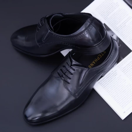 Herrenschuhe 550-027s schwarz Stephano