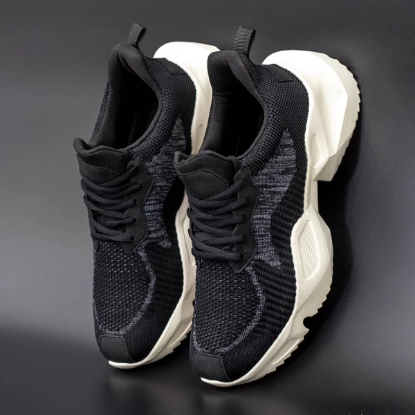 Herren Sportschuhe 0513 Schwarz Mei