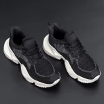 Herren Sportschuhe 0513 Schwarz Mei