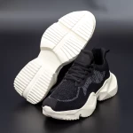 Herren Sportschuhe 0513 Schwarz Mei