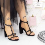 Sandalen mit dicken Absätzen 2xkk117 Black | Mei