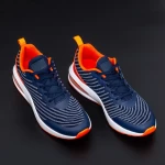 Herren Sportschuhe 0579 Dunkelblau-Orange | Mei
