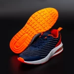 Herren Sportschuhe 0579 Dunkelblau-Orange | Mei