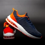 Herren Sportschuhe 0579 Dunkelblau-Orange | Mei