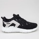 Herren Sportschuhe 0557 Schwarzgrau Mei