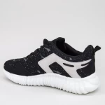 Herren Sportschuhe 0557 Schwarzgrau Mei