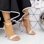 Sandalen mit einem dünnen Absatz 2xkk72 Beige | Mei