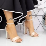 Sandalen mit dicken Absätzen 2xkk88 Beige | Mei