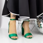 Sandalen mit dicken Absätzen 2xkk88 Grün | Mei