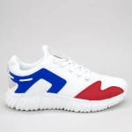 Herren Sportschuhe 0557 Weißblau Mei