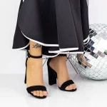 Sandalen mit dicken Absätzen 2xkk91 schwarz | Mei