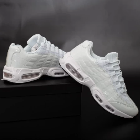 Herren Sportschuhe 0580 Weiß Mei