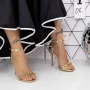 Sandalen mit dünnem Absatz 2xkk119 Zloty | Mei