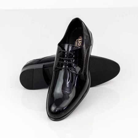 Herrenschuhe 016 Schwarz Elion