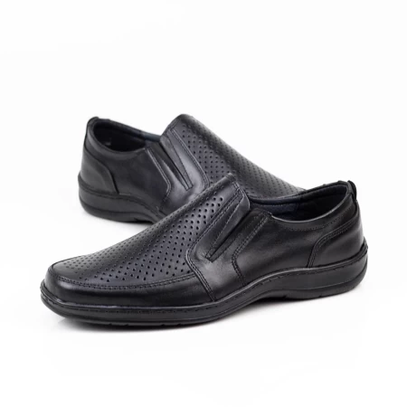 Herren PN2018 Schwarze Slipper Maria Schuhe
