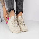 Frauen Sportschuhe E17 Beige Mei