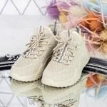 Frauen Sportschuhe E17 Beige Mei