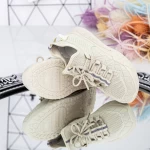 Frauen Sportschuhe E17 Beige Mei