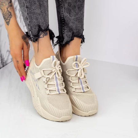 Frauen Sportschuhe E19 Beige Mei