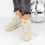 Frauen Sportschuhe E19 Beige Mei