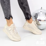 Frauen Sportschuhe E19 Beige Mei