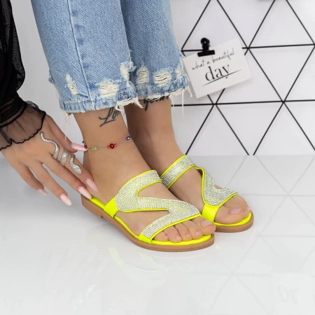 Frauenflip -Flops 2HXS27 Gelb Mei