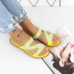 Frauenflip -Flops 2HXS27 Gelb Mei