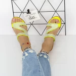 Frauenflip -Flops 2HXS27 Gelb Mei