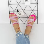 Damen Flip -flops 2HXS27 Pink | Mei