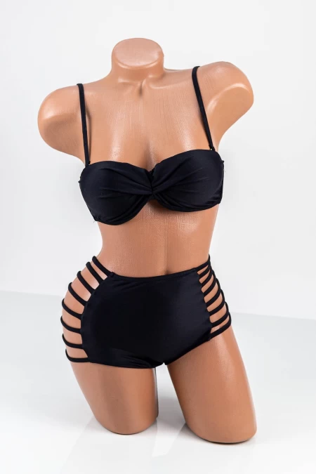 Frauenbadeanzug, 2 Teile F28-1 Schwarz | Meina