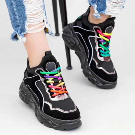 Sportschuhe auf der SZ238 -Plattform schwarz | Mei