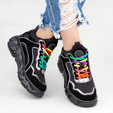 Sportschuhe auf der SZ238 -Plattform schwarz | Mei