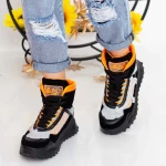 Sportschuhe auf der SZ239-Plattform Black-Orange Mei