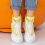 Sportschuhe auf der SZ239 White-Yellow-Plattform Mei