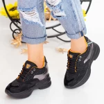 Sportschuhe auf der SZ231 Black-Orange-Plattform Mei