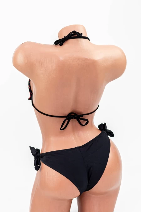 Badeanzug der Frauen, 2 Stücke F62 Schwarz | Meina