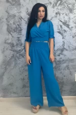 Damens Set 12580 Blau Kikiriki