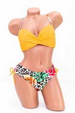 Frauenbadeanzug, 2 Stücke H08-1 Orange-Leopard | Meina