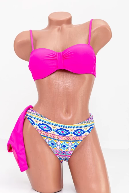 Badeanzug der Frauen, 3 Stücke H22 Fuchsia Meina